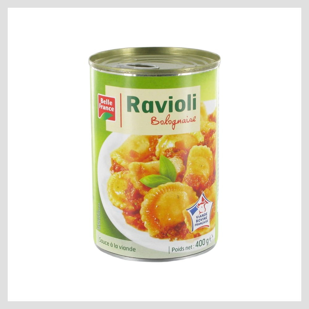 RAVIOLI BOLOGNAISE 400G X 12