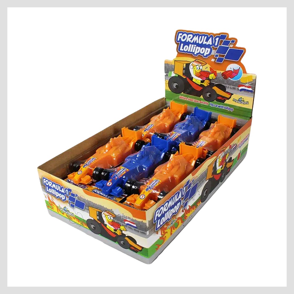 FORMULA 1 LOLLIPOP VOITURE 16G X 12U = 192G