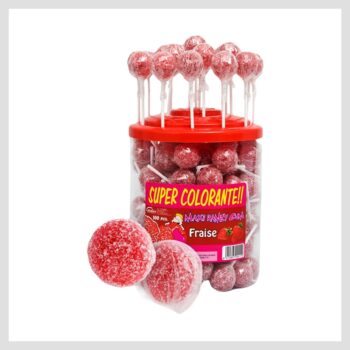 RAMZY GUM FRAISE 90 PCS / 1800G GRANDE TAILLE