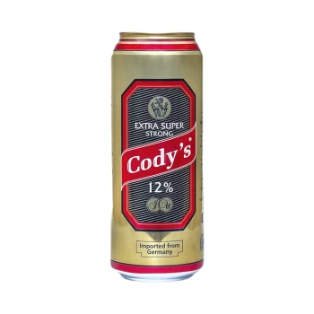 CODY 'S BIERE EXTRA SUPER STRONG 12?    50CL X 24