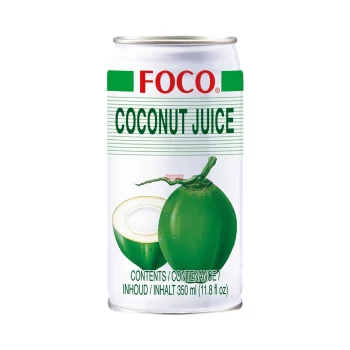 FOCO COCONUT JUICE 24X350ML